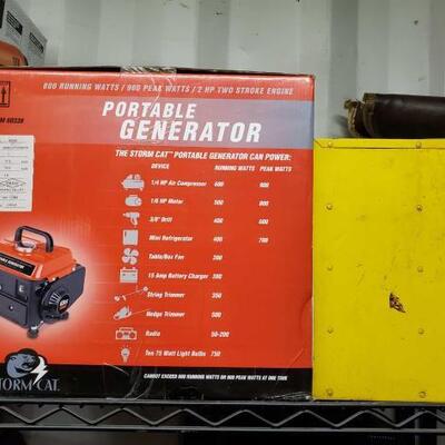 
#5084 â€¢ Storm Cat Portable Generator, and Tool Organizer Includes Screws, Nails, and More!