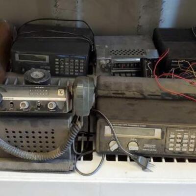 
#4596 â€¢ AM/ FM Direct Entry Programmable Scanner, Johnson Messenger 4135, and More
