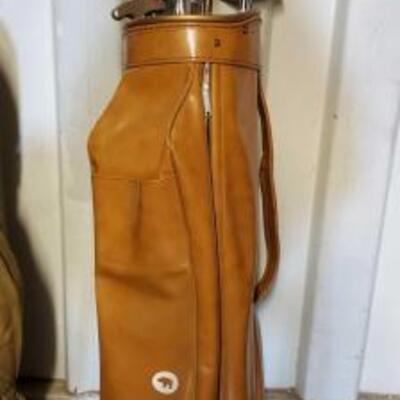 #5120 â€¢ Jack Nicklaus Golf Clubs, With Jack Nicklaus Caddy