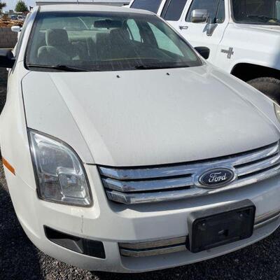 140	

2008 Ford Fusion
Year: 2008
Make: Ford
Model: Fusion
Vehicle Type: Passenger Car
Mileage:
Plate:  NONE
Body Type: 4 Door Sedan
Trim...