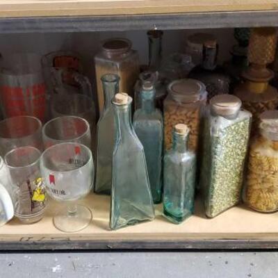 #5134 â€¢ Vintage Glassware, Decorative Food Storage Containers, and More