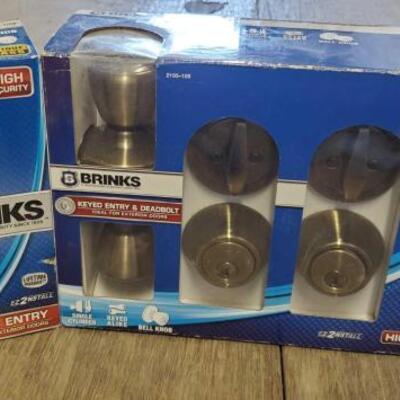 
#4548 â€¢ BRINKS Door Knobs