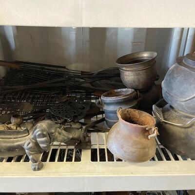 #5056 â€¢ Cast Iron and Other Metal Decor
