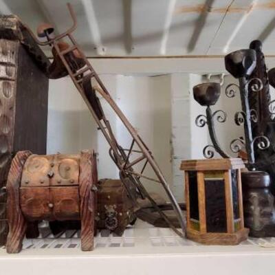 
#4586 â€¢ Decorative Items, Wooden Boxes, Wall Decor and More