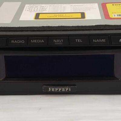 Lot 400: Ferrari Cascade Car CD Player Stereo Radio
Harman Becker Model Number: BE 6112


Sells at auction THIS Sunday no reserve to the...