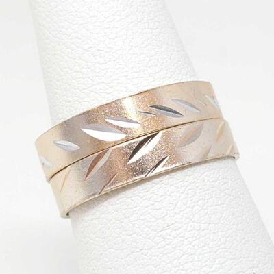 #1004 â€¢ 2 Costume Jewelry Rings