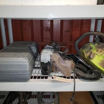 
#6524 â€¢ Ryobi Miter Saw & Black & Decker Dremel