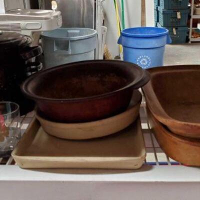 #2288 â€¢ Pampered Chef Stone Baking Pans, Cowboy Coffee Pot, and More
