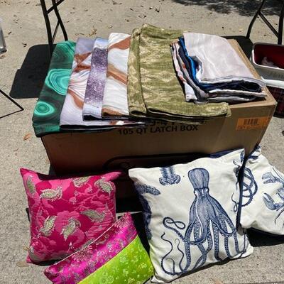 designer pillow cases 24 x 24 and 18 x 18