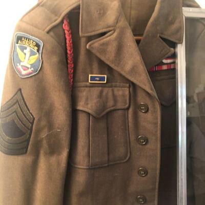 Opening at 8 am for military only. Jacket, with papers, letters, two hats, dog tags and small photo grapy is $750 for the lot.  