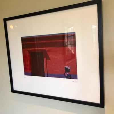 framed photograph. 23 X 19 inches $40.00