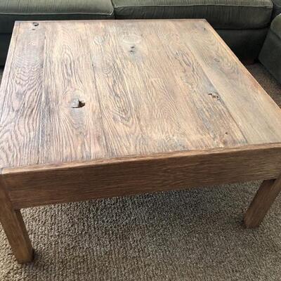 Very cool square coffee table antique wood 33 inches square and 17 inches high
$175.00