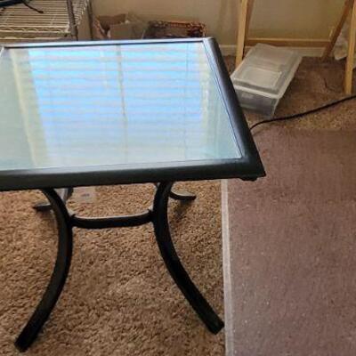 Small iron table