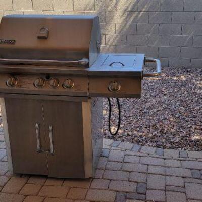 Chrome Jenn-Air Gas grill