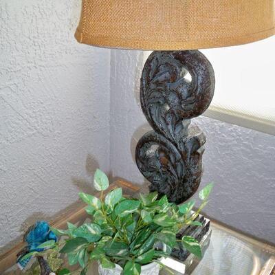 Pottery Lamp