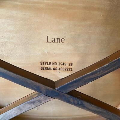 Lane Furniture Oval Coffee Table - $75 - 17"H x 46"W x 30"D