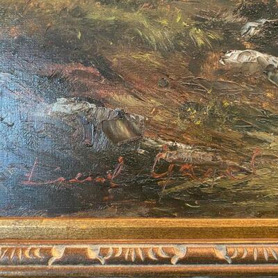Bernd Gagel Original Oil Painting - $320 - 48.5"W x 38"H
