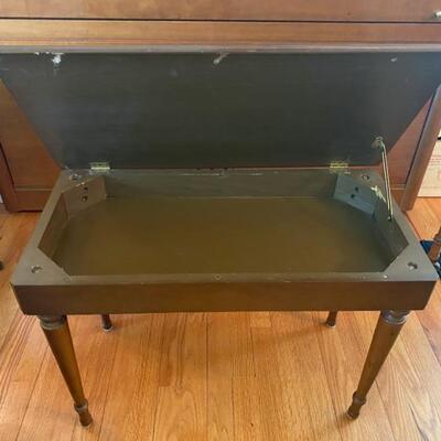 Wurlitzer Spinet Piano w/Bench - $140 - 38"H x 55"W x 24"D