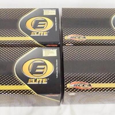 1054	LOT OF FOUR LIMITED EDITION ACTION COLLECTABLES *ELITE* NASCAR 1:24 SCALE DIE CAST MODEL CARS IN ORIGINAL BOXES

