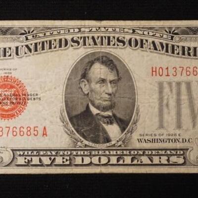 1235	FIVE DOLLAR BILL 1928E
