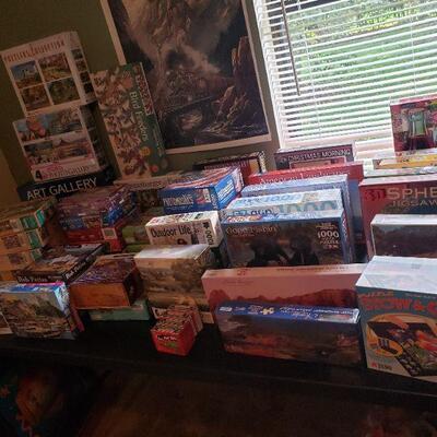 If you are into puzzles, you need to stop and get some, all different kinds