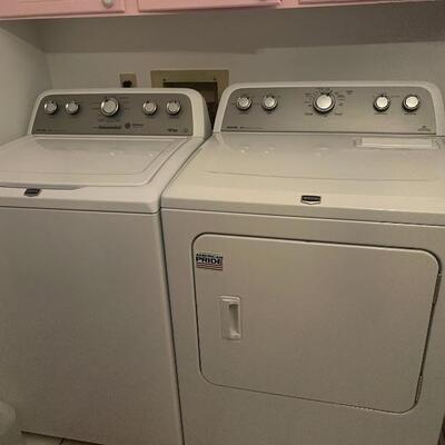 Maytag washing machine and dryer 