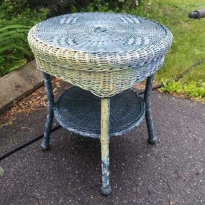 Vintage Wicker Table