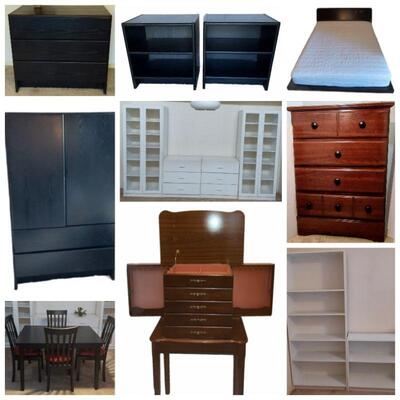 Furniture - Washer & Dryer - Weights - Exercise Equipment - Artwork - Ladder - Pet Crates - Tools - Etc. 