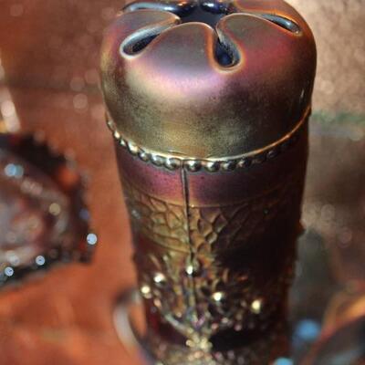 Fenton "Orange Tree" hatpin