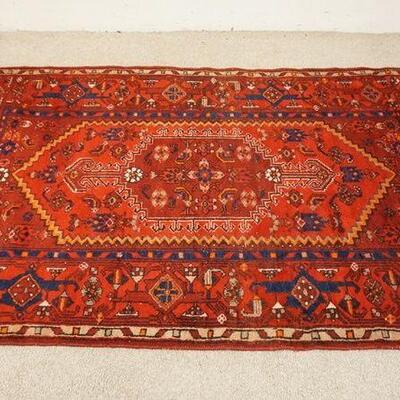 1311	RED ORIENTAL AREA RUG, 4 FT 4 IN X 6 FT 8 IN
