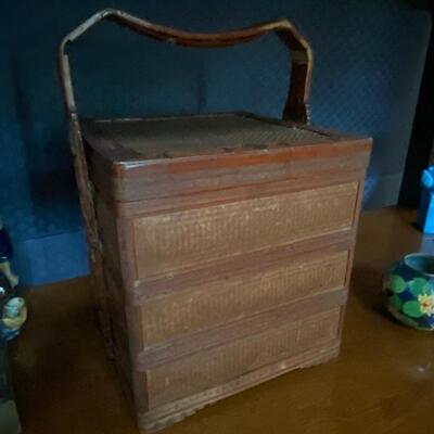 Chinese wedding box basket