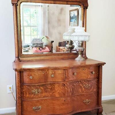 American made Oak Dresser c. 1880 $300.