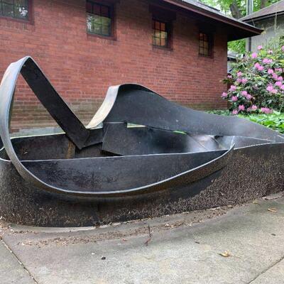 Michael Steiner, Steel Sculpture, Circular Composition