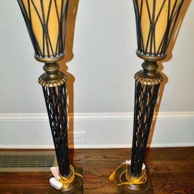 Pair of Lamps in Dining Room