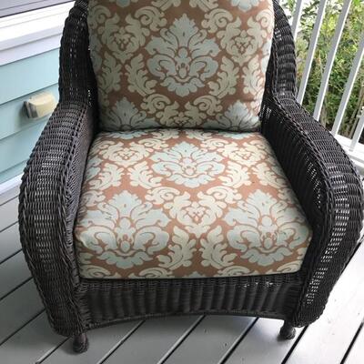 Summer Classic wicker patio furniture
Chair $175 
2 available
