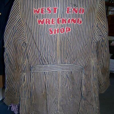 Mechanics coat from old West End garage
