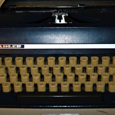 Vintage manual typewriter.