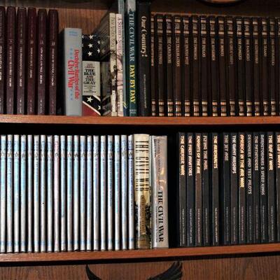 This is only a small amount of the fine, collectible books you'll find.  Lots of Civil War and more.