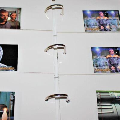 Star Trek collectible trading cards.