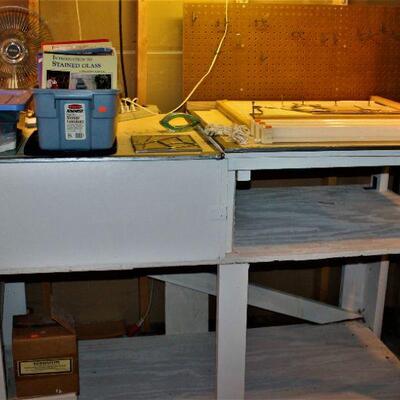 Work table to get your stained glass hobby off to a great start.