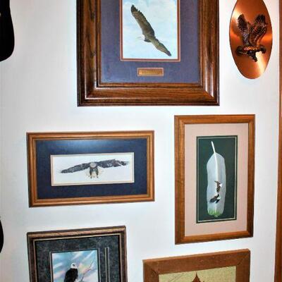 Nice collection of American Eagle artwork.