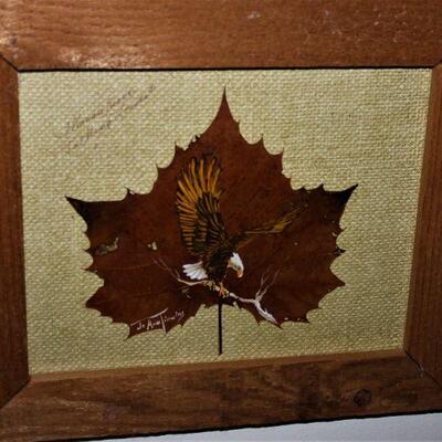 Painted Eagle Leaf.