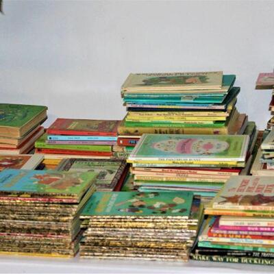 Great selection of childrens books including many Golden Books.