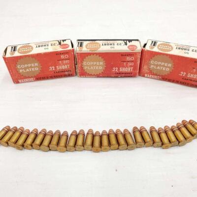 #802 â€¢ 150 Rounds Of .22 Short