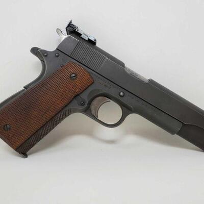 #410 â€¢ Colt 1911 A1 US Army .45 Semi-Auto Pistol - CA OK, NO CA SHIPPING CA OK SERIAL NO 1155042 BARREL LENGTH 4.5"N INCLUDED ONE...