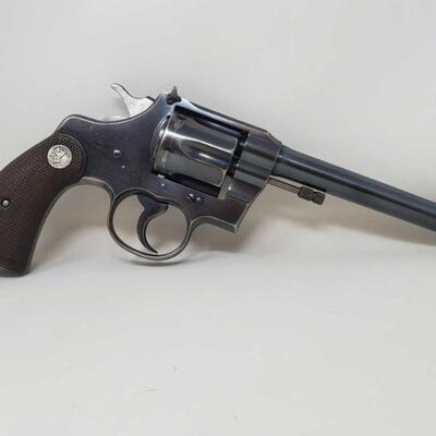 
#516 â€¢ Colt Officers Model .22lr - CA OK - NO CA SHIPPING. Serial Number: 17839
Barrel Length: 6