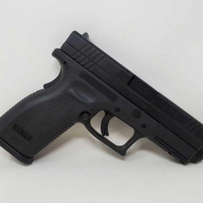 #408 â€¢ Springfield Armory XD 9mm Semi-Auto Pistol - CA OK SERIAL NO BY586238 BARREL LENGTH 4" California Transfer Available. Ca...