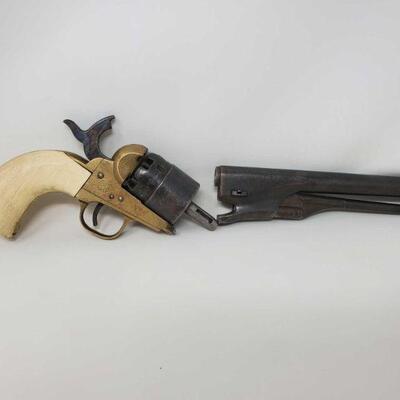 #594 â€¢ Black Powder Revolver. Serial Number: B60915
Barrel Length: 8"
NO FFL REQUIRED 