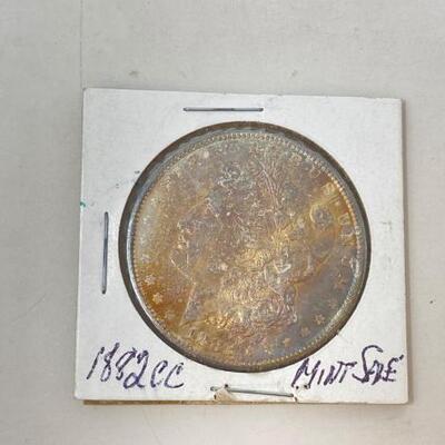 #1756 • 1882-CC Minted Morgan Silver Dollar