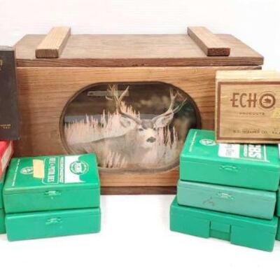 #886 â€¢ Reloading Dies and Wooden Box